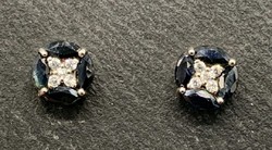 Extra unique sapphire gemstone set gemstone sterling silver /925/ set -new