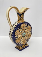 Zsolnay style antique decanter/jug/pourer