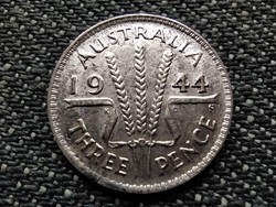 Ausztrália VI. György (1936-1952) .925 ezüst 3 Pence 1944 S (id36534)