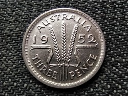 Ausztrália VI. György (1936-1952) .500 ezüst 3 Pence 1952 (id36540)