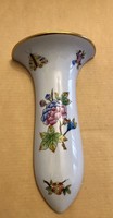 Herend Victorian patterned wall vase