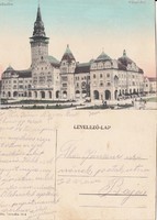 Subotica town hall, about 1915. There is a post office!