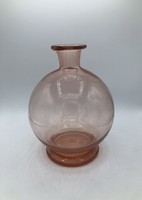 Old pink liqueur bottle