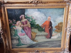 Old hungarian painting (Udvary Géza)