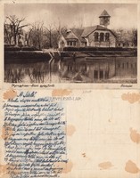 Nyíregyháza Sóstó gyógyfürdő kb 1930   .Posta van !