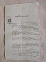 Antique document succession contract 1913