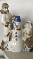 Hibátlan Polonne Otosz téli családi porcelán csendélet