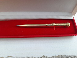 1,-Ft Gyönyörű 14K arany grafitbetétes toll igazi luxus darab