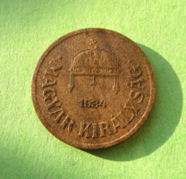 2 Fillér - 1934 - bronz (2.)
