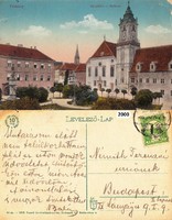 Bratislava City Hall 1915. There is a post office!