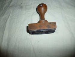 Antique seal stamp press Simon Ferencs mason small pest