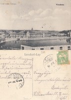 Vízakna fürdő teljes látképe 1908      .Posta van !