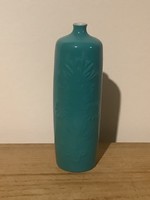 Hollóházi türkiz váza