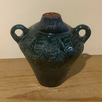 Dark blue amphora