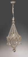 Ampoule-shaped crystal chandelier - smaller size