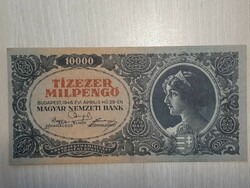 Tízezer Milpengő 1946 UNC