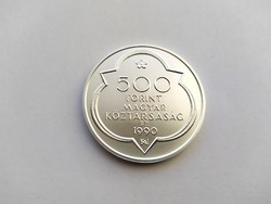 Republic of Hungary 500 HUF 1990. Unc