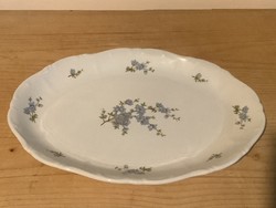 Zsolnay blue peach blossom fried serving platter