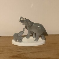 Elephants granite ceramic