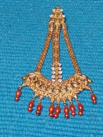 Indian hair ornament, forehead jewelry (467)