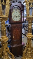 Large antique standing clock with moon phase
