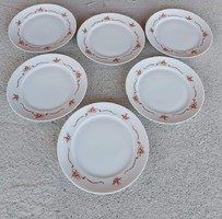 Alföldi porcelain rosehip cake plates are pieces of nostalgia