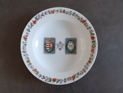I. Világháborús porcelán tányér, 1914-1915