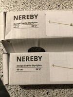 2 darab új Nereby nyír színü konyhai tároló sin IKEA 60 cm