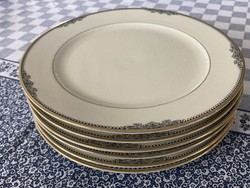 Thomas ivory cream basic colored plates (6 +1)