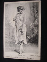 Zsza Fedák Sári prima donna actress heart artist photo sheet approx. 1904