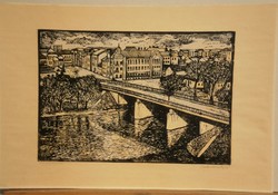 MÉSZÁROS LAJOS (1925-1971) - Zagyva-híd