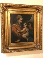 RAFFAELLO SANTI after  .'Madonna della Tenda’