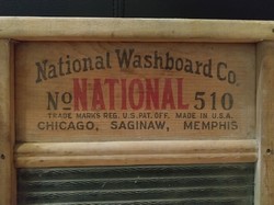 National Washboard Co.  NATIONAL 510 Üvegbetétes amerikai mosódeszka