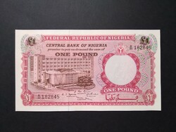 Nigéria 1 Pound 1967 Unc