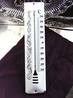 Zománcos hőmérő számlap