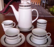 Tea set, 7 pieces for 2 people