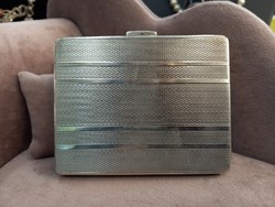 Antique silver cigarette case