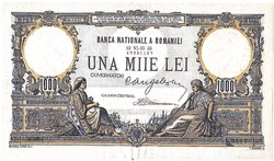 Románia 1000 lei 1933 REPLIKA UNC
