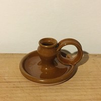 Terracotta walking candle holder