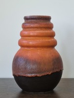 Scheurich német kerámia fat lava gyűjtői váza-22 cm