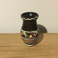Small folk art vase