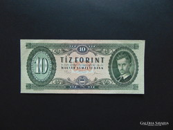 10 forint 1975  Hajtott Szép ropogós bankjegy
