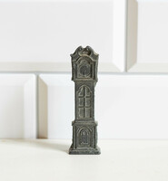 Mini ón? óra - állóóra szekrényóra- babaházi kiegészítő, bababútor, miniatűr