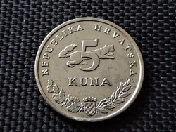 Horvátország 5 kuna, 2001