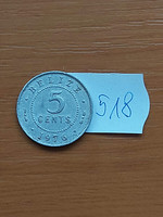 Belize 5 cents 1976 alu. II. Elizabeth #518
