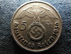 Németország Horogkeresztes .900 ezüst 5 birodalmi márka 1936 A (id65138)