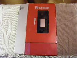 Westman walkman JC- 8119 modell 1981-ből gyűjteménybe Ritka!