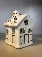 Ceramic candleholder house