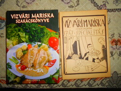 ---2 cookbooks by Mariska Vízvári