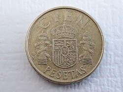 Spanyolország 100 Pezeta 1992 érme - Spanyol Cien Pesetas 1992 Juan Carlos külföldi pénzérme
